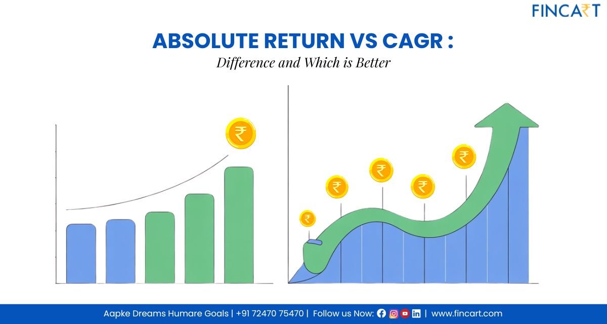 Read more about the article Absolute Return vs CAGR: Difference and Which is Better