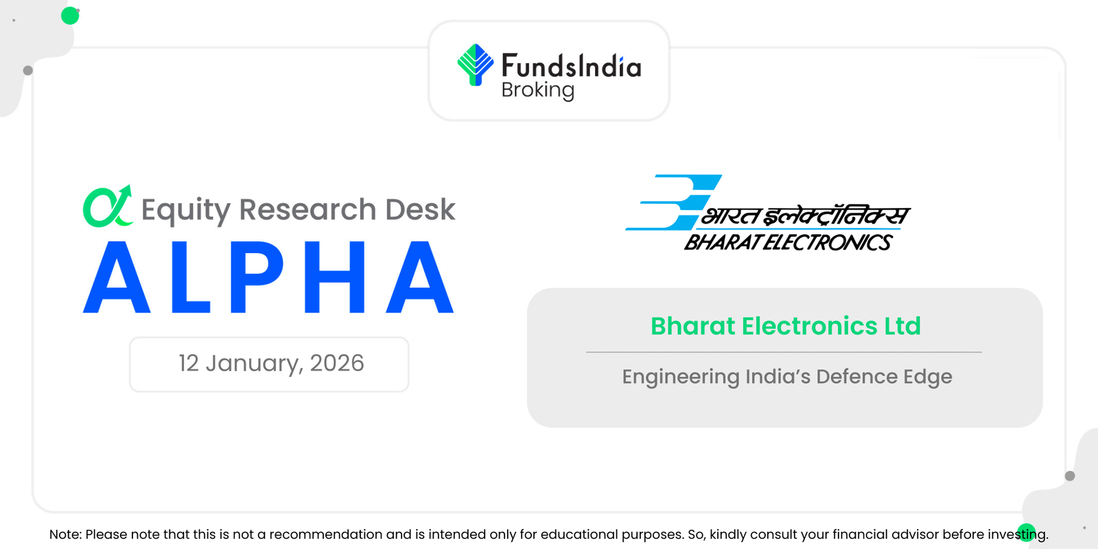 You are currently viewing Bharat Electronics: Powering India’s Defence TransformationInsights