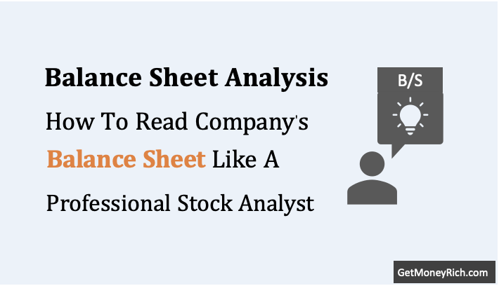 You are currently viewing How to Read a Company’s Balance Sheet Like a Professional Investor