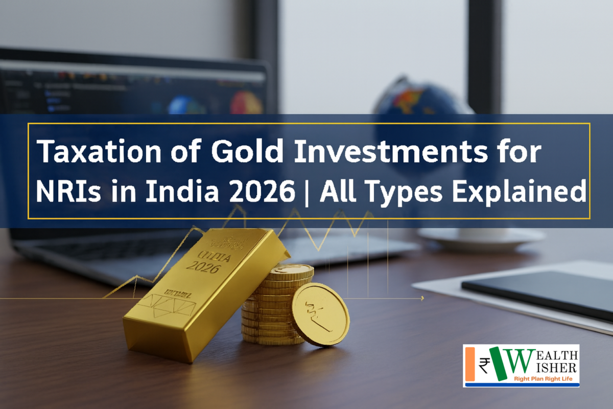 You are currently viewing Taxation of Gold Investments for NRIs in India | All Types Explained