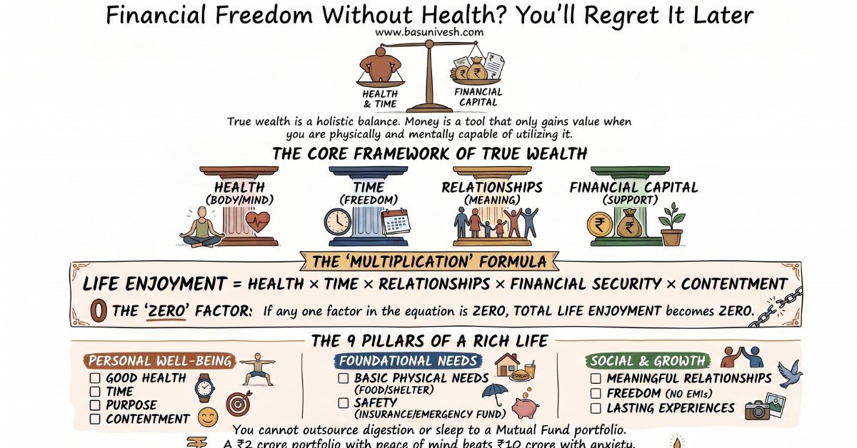 You are currently viewing Financial Freedom Without Health? You’ll Regret It Later